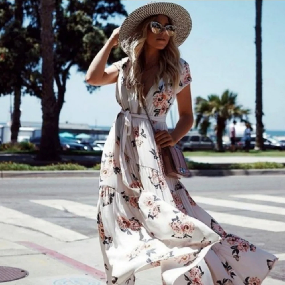 Free People All I Got Floral Printed Dress - Picture 2 of 9